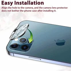 iPhone 12 Pro Max - Kameraschutz aus gehärtetem Glas