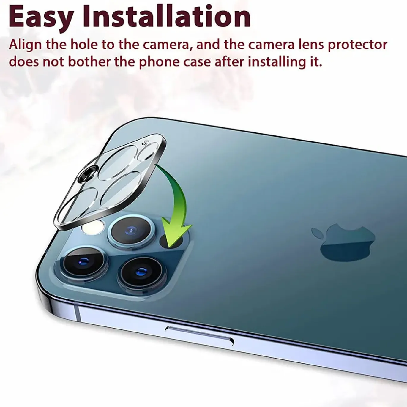 iPhone 12 Pro Max - Kameraschutz aus gehärtetem Glas