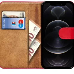iPhone 12 Pro Max - Klapphülle mit Kartenfächern