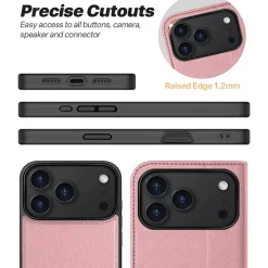 iPhone 17 Pro Max - Klapphülle mit Kartenfächern & MagSafe-Kompatibilität