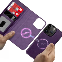 iPhone 14 Pro Max - Klapphülle mit Kartenfächern & MagSafe-Kompatibilität
