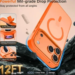 iPhone 17 Pro Max - MagSafe Hülle mit Kameraschutz