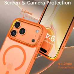 iPhone 17 Pro Max - MagSafe Hülle mit Kameraschutz