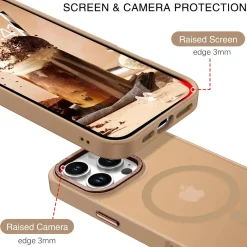 iPhone 16 Pro Max - MagSafe Hülle mit Kameraschutz