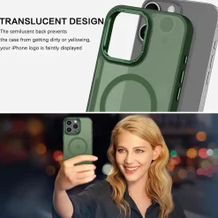 iPhone 16 Pro Max - MagSafe Hülle mit Kameraschutz