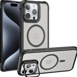 iPhone 15 Pro Max - MagSafe Hülle mit Glas & Schutzfunktion