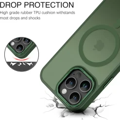 iPhone 14 Pro Max - MagSafe Hülle mit Kameraschutz