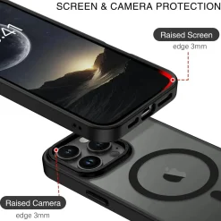 iPhone 15 Pro Max - MagSafe Hülle mit Kameraschutz