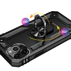 iPhone 12 Pro Max - Outdoor Hardcase mit Ringhalter