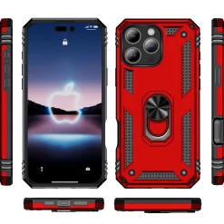 iPhone 16 Pro Max - Outdoor Hardcase mit Ringhalter