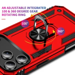 iPhone 17 Pro Max - Outdoor Hardcase mit Ringhalter