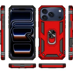 iPhone 17 Pro Max - Outdoor Hardcase mit Ringhalter