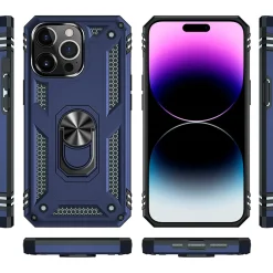 iPhone 14 Pro Max - Outdoor Hardcase mit Ringhalter