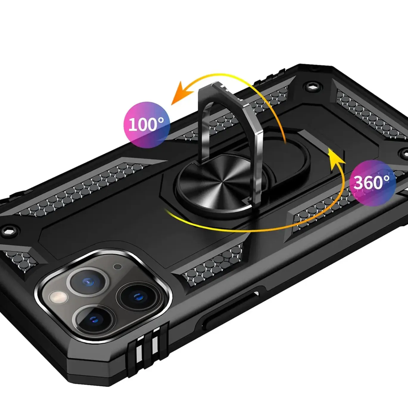 iPhone 11 Pro Max - Outdoor Hardcase mit Ringhalter