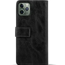 iPhone 11 Pro Max - Retro Klapphülle mit Karten- & Geldfach