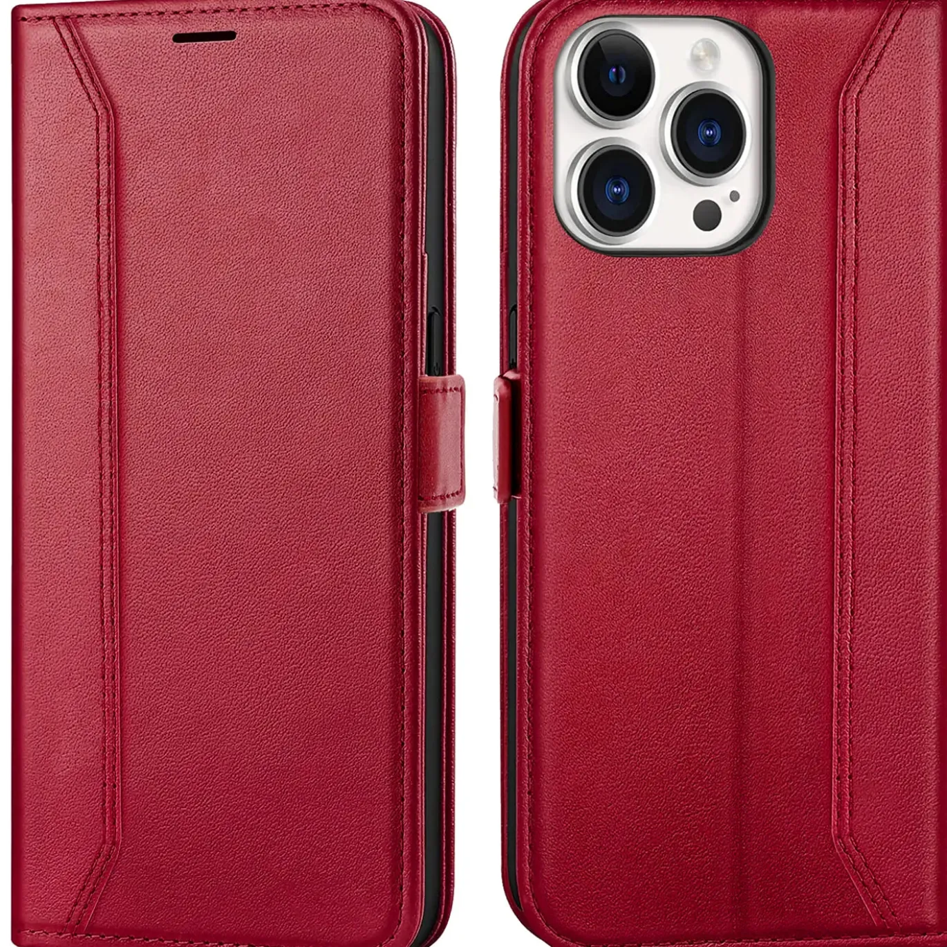 iPhone 14 Pro Max - Robuste Klapphülle mit RFID Block