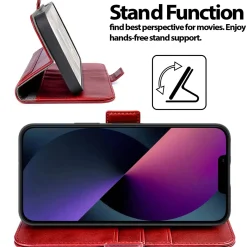 iPhone 13 Pro Max - Robuste Klapphülle mit RFID Block