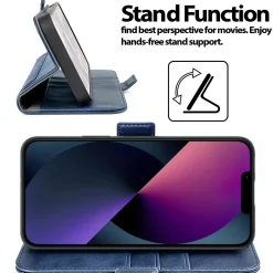 iPhone 13 Pro Max - Robuste Klapphülle mit RFID Block