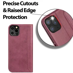 iPhone 12 Pro Max - Robuste Klapphülle mit RFID Block