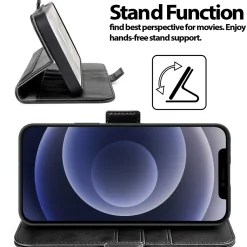 iPhone 12 Pro Max - Robuste Klapphülle mit RFID Block