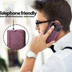 iPhone 17 Pro Max - Robuste Klapphülle mit RFID Block