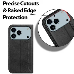 iPhone 17 Pro Max - Robuste Klapphülle mit RFID Block