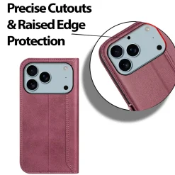 iPhone 17 Pro Max - Robuste Klapphülle mit RFID Block