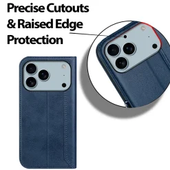 iPhone 17 Pro Max - Robuste Klapphülle mit RFID Block