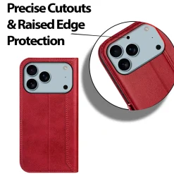 iPhone 17 Pro Max - Robuste Klapphülle mit RFID Block