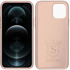 iPhone 12 Pro Max - Silikon Case mit Mikrofaser-Innenseite