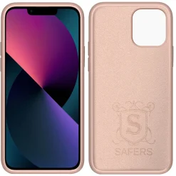 iPhone 13 Pro Max - Silikon Case mit Mikrofaser-Innenseite