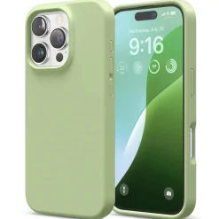 iPhone 16 Pro Max - Silikon Case mit Mikrofaser-Innenseite