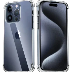 iPhone 15 Pro Max - Stoßfestes Clear Case