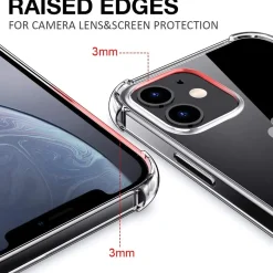 iPhone 12 Pro Max - Stoßfestes Clear Case