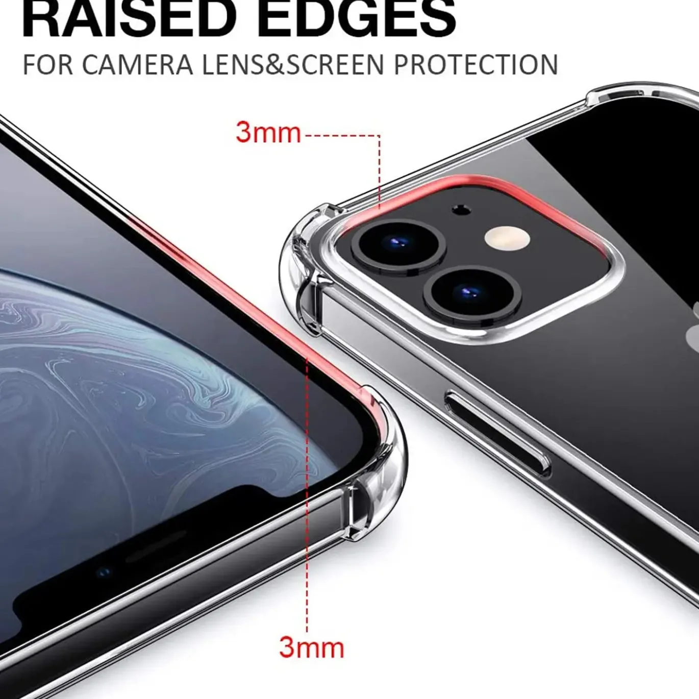 iPhone 12 Pro Max - Stoßfestes Clear Case