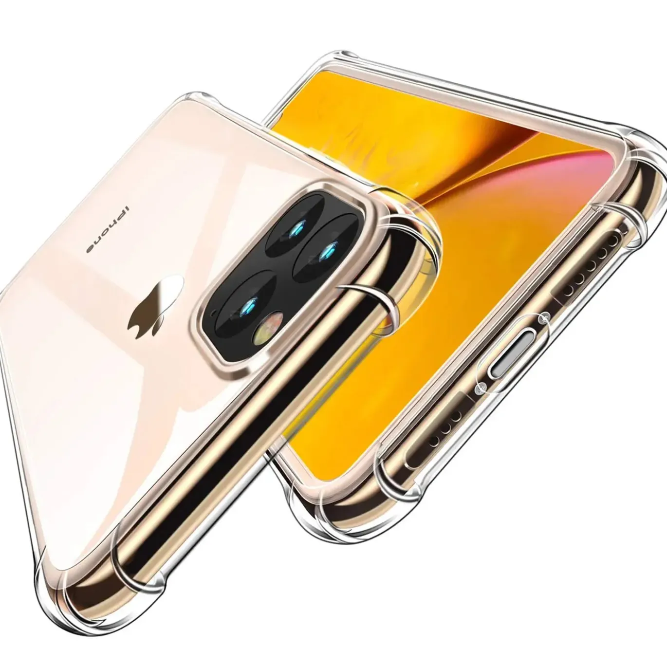 iPhone 11 Pro Max - Stoßfestes Clear Case