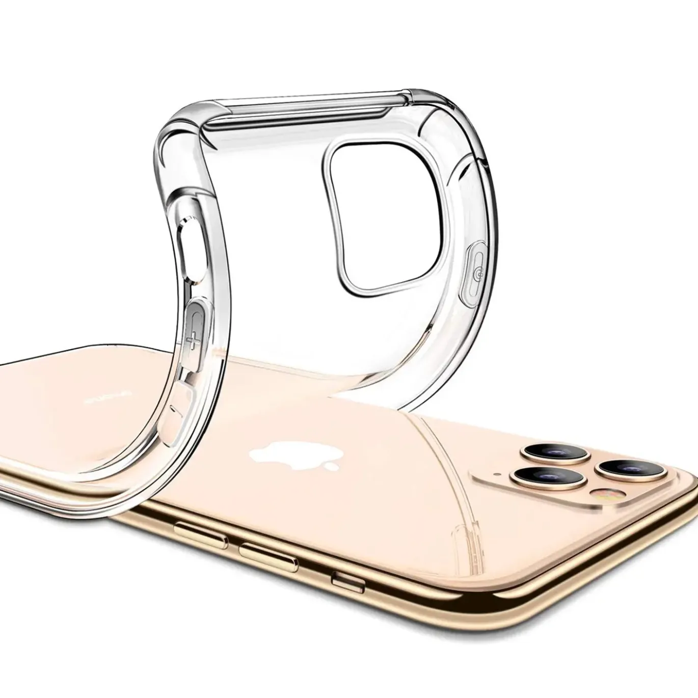 iPhone 11 Pro Max - Stoßfestes Clear Case