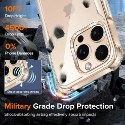 iPhone 16 Pro Max - Stoßfestes Clear Case