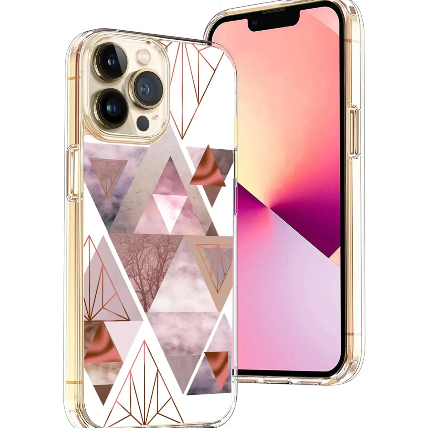 iPhone 13 Pro Max - TPU Case mit Motivdruck