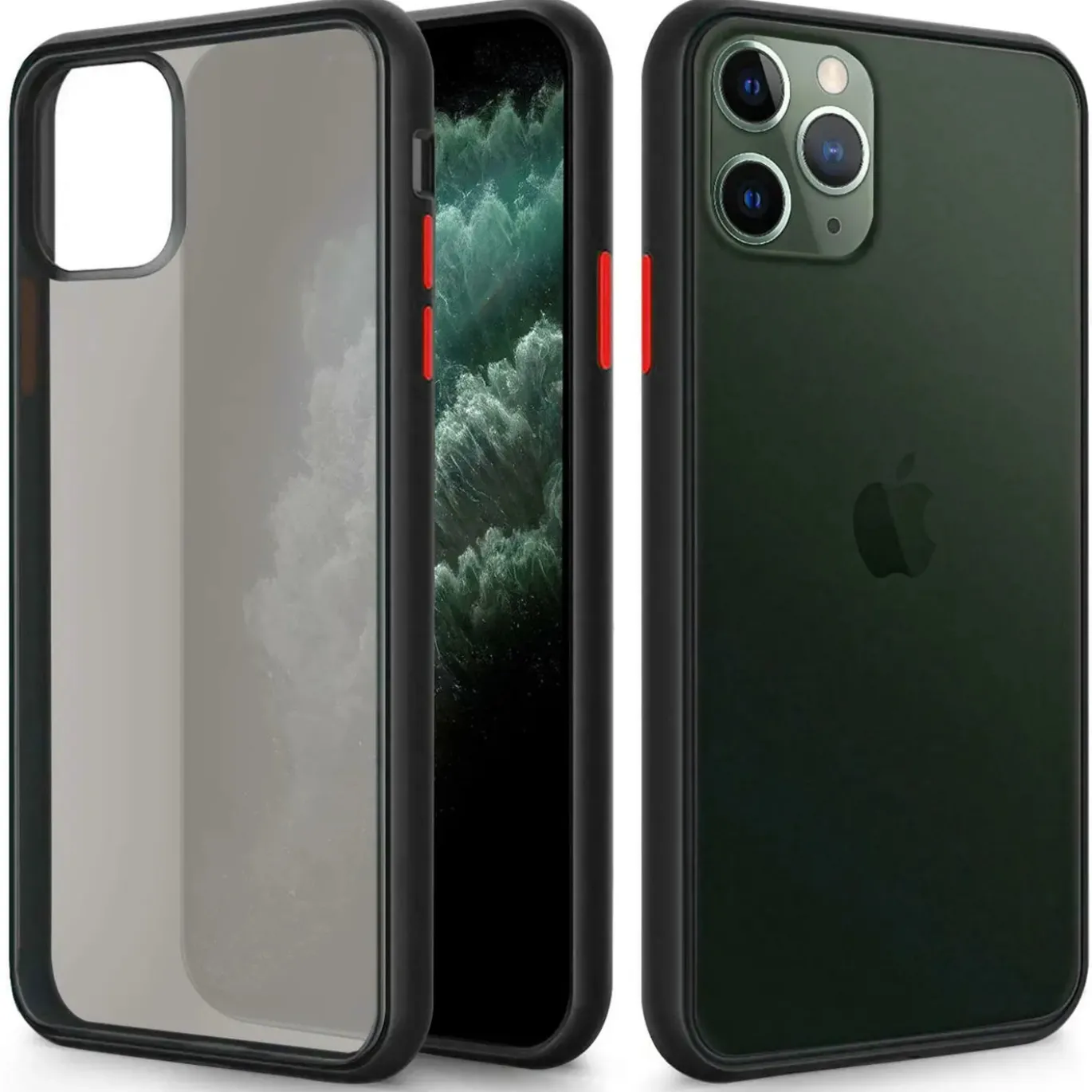 iPhone 11 Pro Max - TPU Rückschale mit Wellenmuster