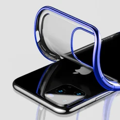 iPhone 11 Pro Max - Transparente Hülle mit Akzenten