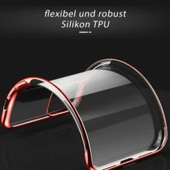 iPhone 11 Pro Max - Transparente Hülle mit Akzenten