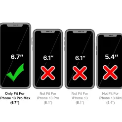 iPhone 13 Pro Max - Transparente MagSafe Silikonhülle