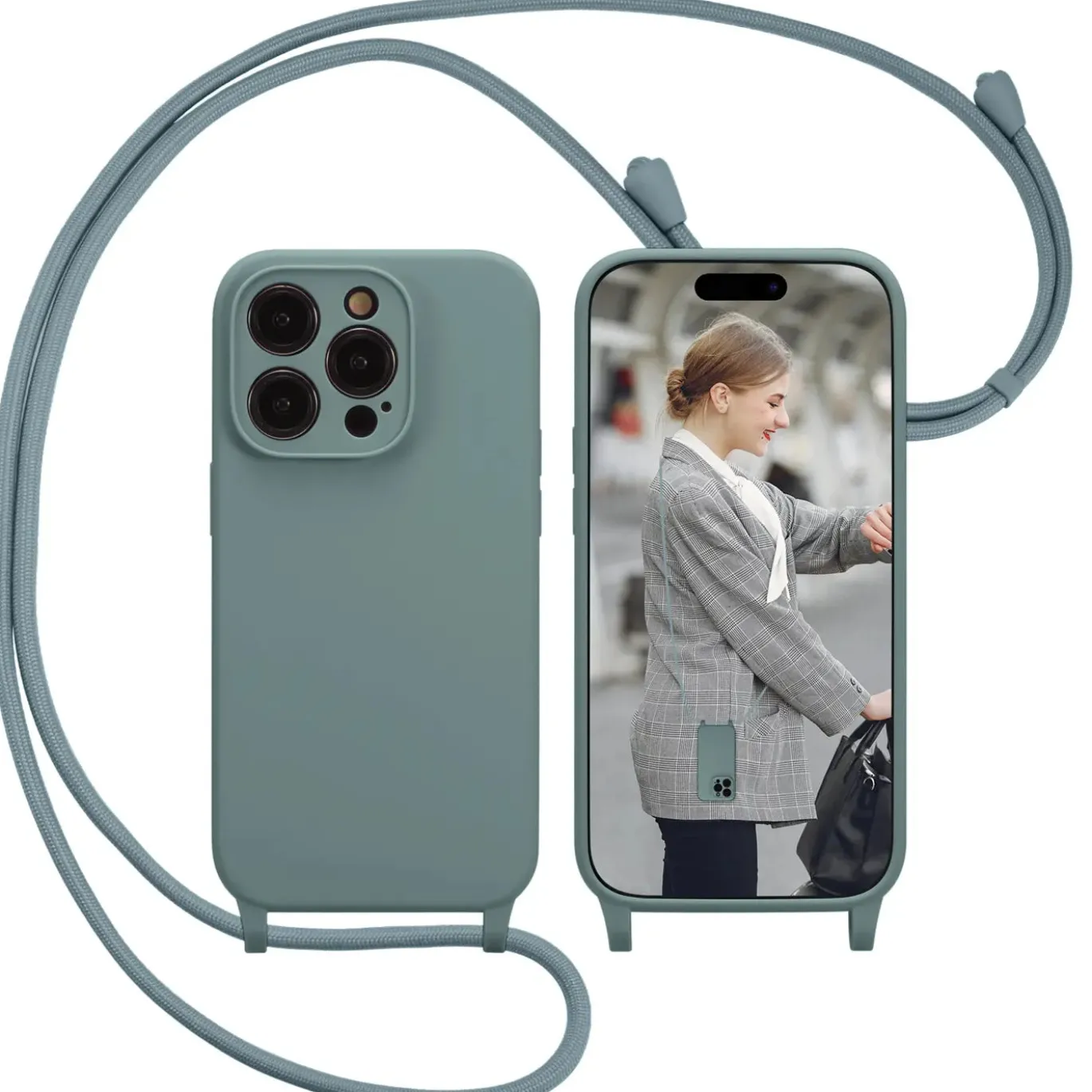 iPhone 11 Pro Max - Umhängehülle mit Kameraschutz