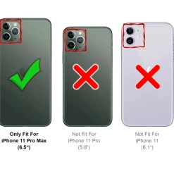 iPhone 11 Pro Max - Umhängehülle mit Kameraschutz