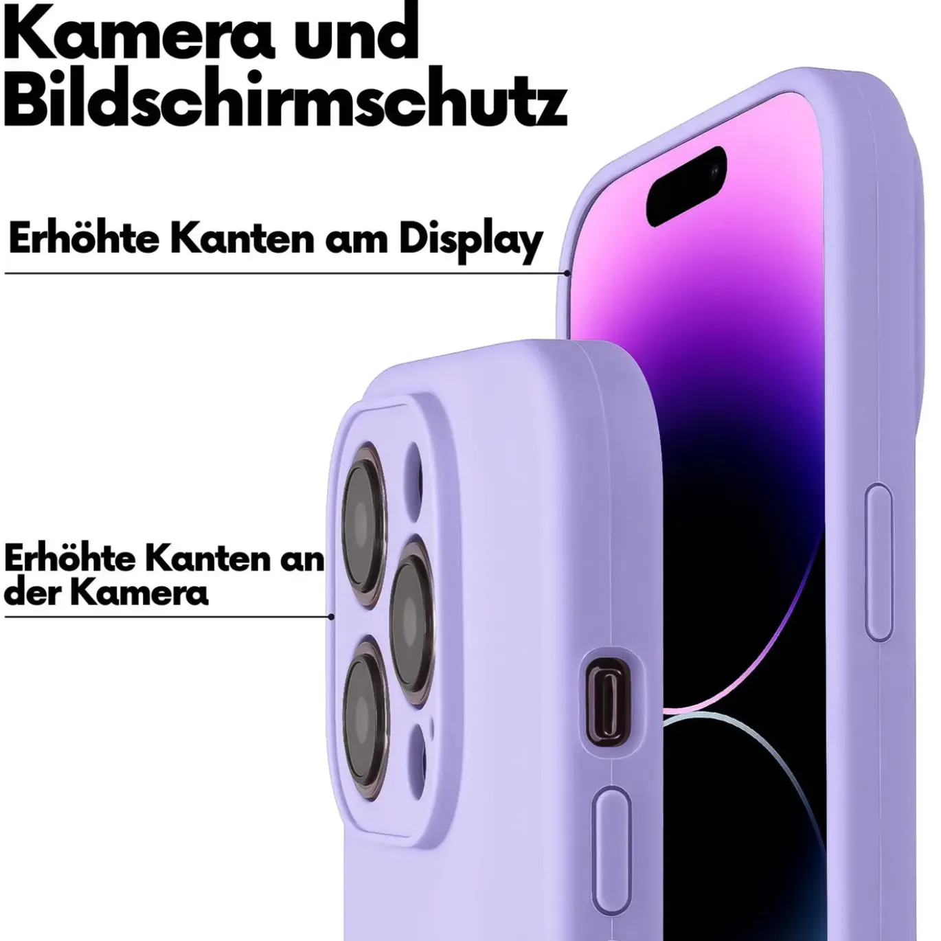 iPhone 12 Pro Max - Umhängehülle mit Kameraschutz