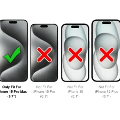 iPhone 16 Pro Max - Umhängehülle mit Kameraschutz