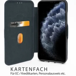 iPhone 12 Pro Max - Wallet Etui mit Standfunktion