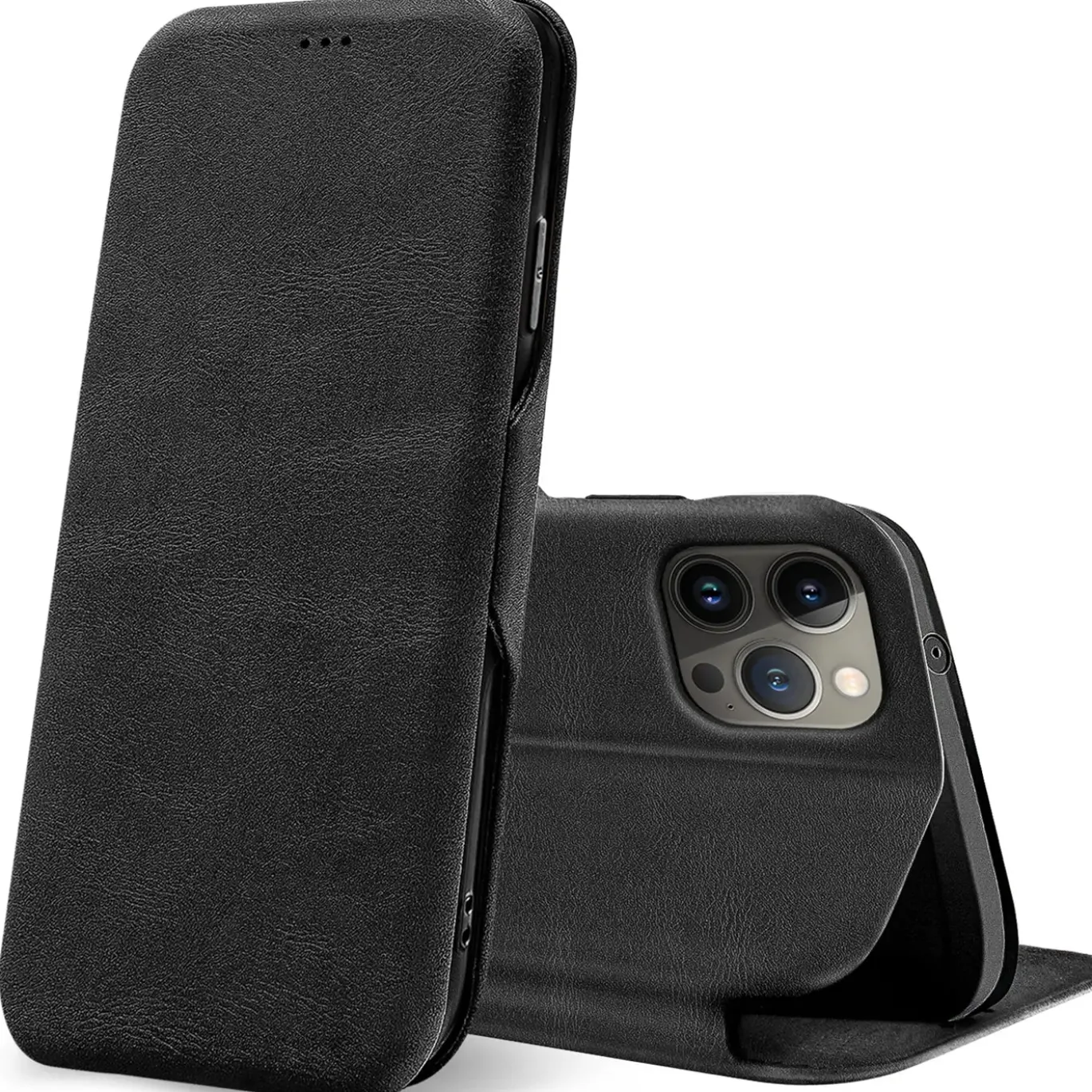 iPhone 14 Pro Max - Wallet Etui mit Standfunktion