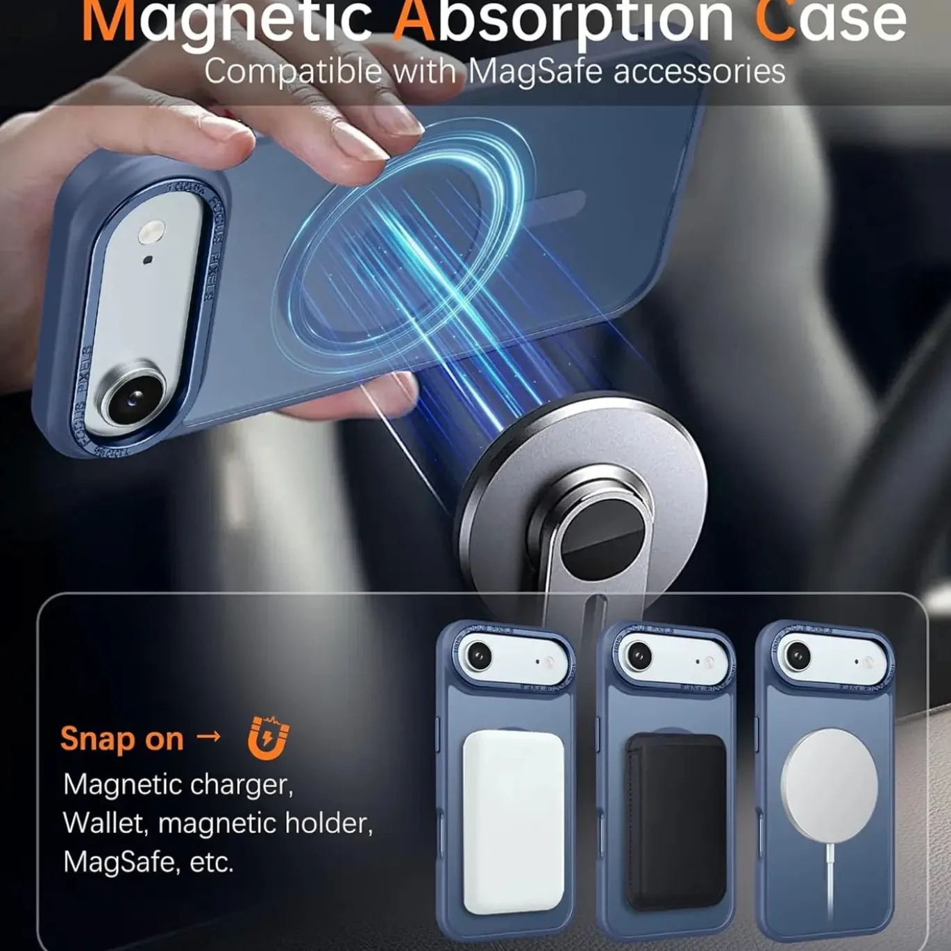 iPhone Air - MagSafe Hülle mit Kameraschutz